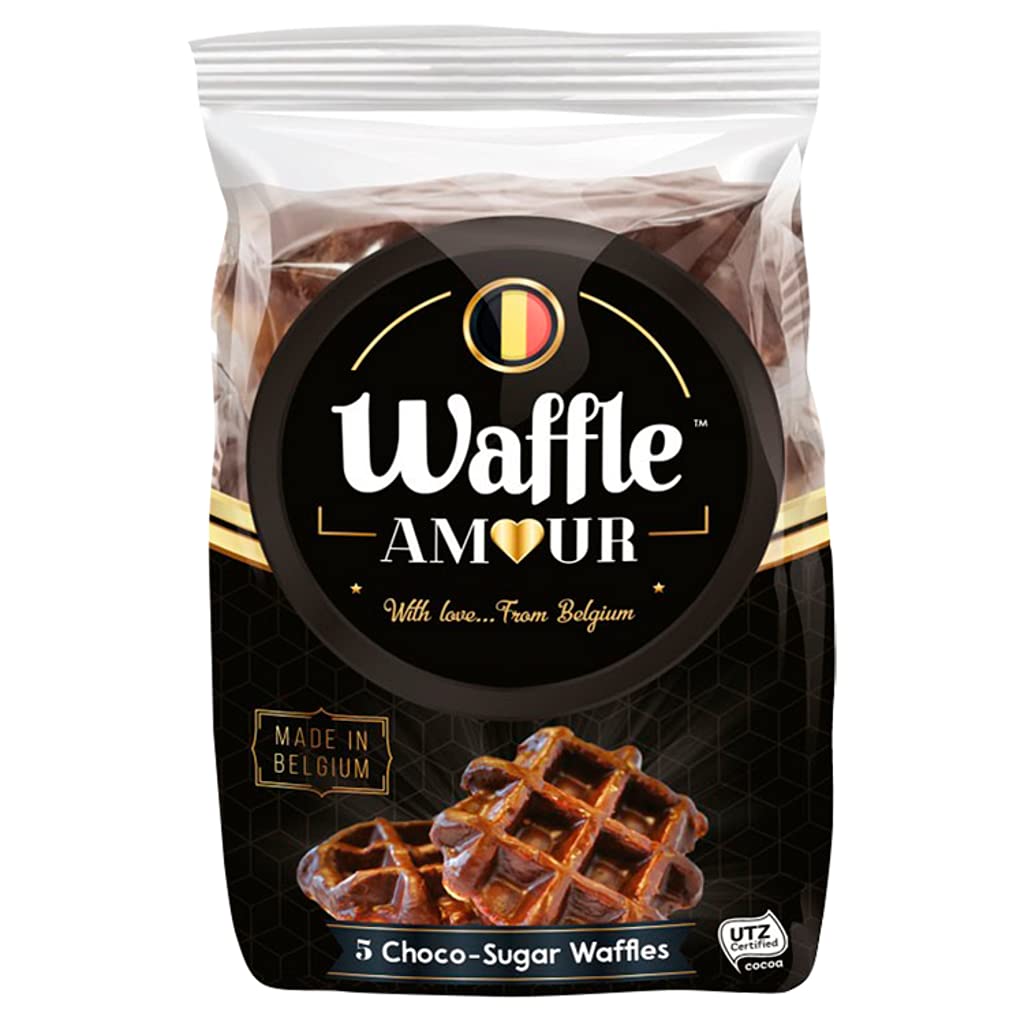 5 Choco-Sugar Waffles - Kaboom Kandy