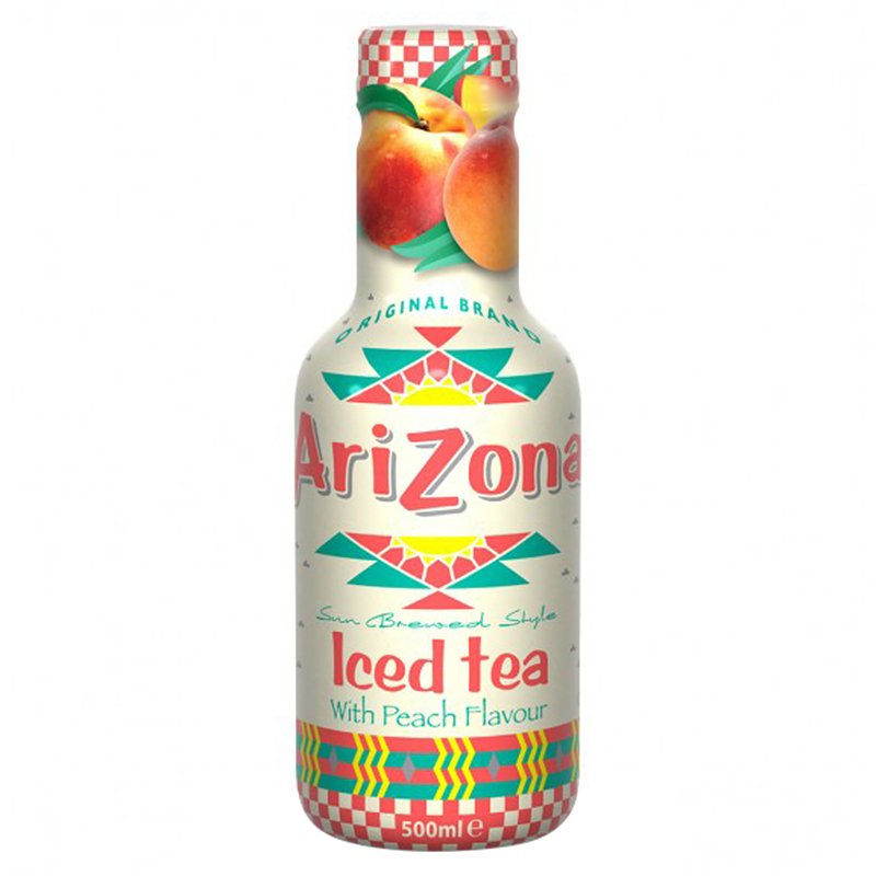 AriZona Sun Brewed Style Iced Tea With Peach Flavour - Kaboom Kandy