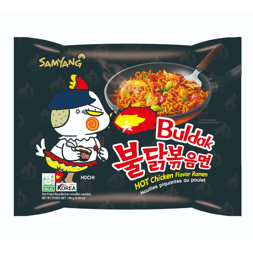 Buldak Hot Chicken Flavour Ramen - Kaboom Kandy