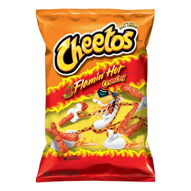 Cheetos Flamin Hot Crunchy - Kaboom Kandy