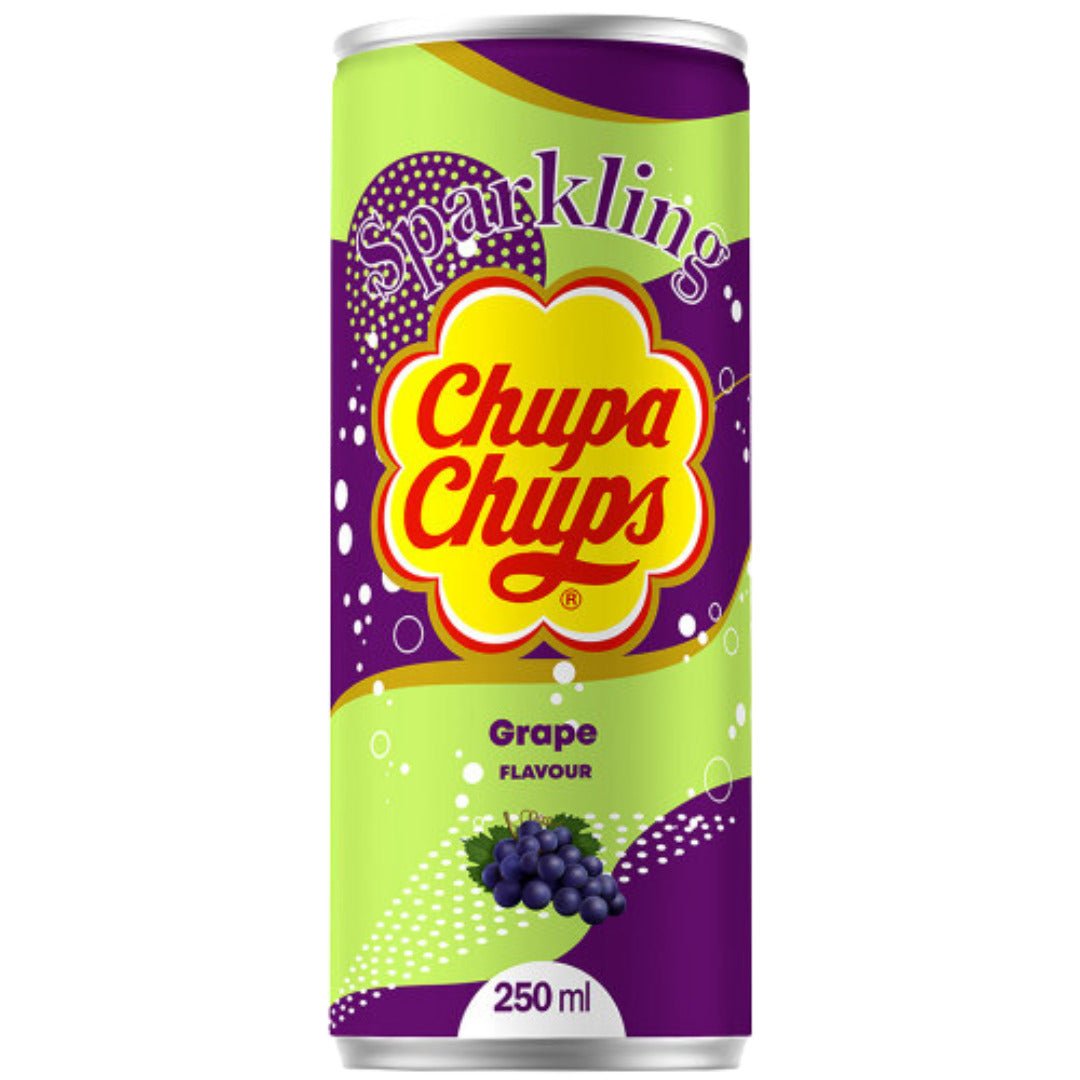 Chupa Chups Sparkling Grape Soda - Kaboom Kandy