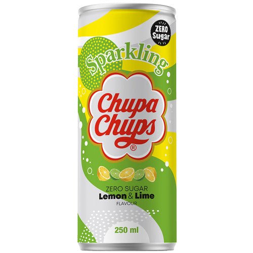 Chupa Chups Sparkling Lemon & Lime Soda - Kaboom Kandy