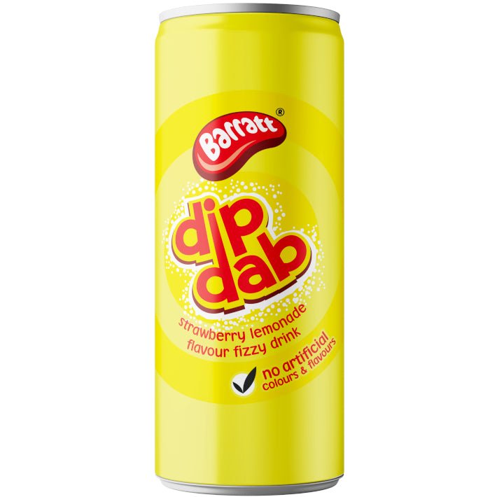 Dip Dab - Strawberry Lemonade Flavour Fizzy Drink - Kaboom Kandy