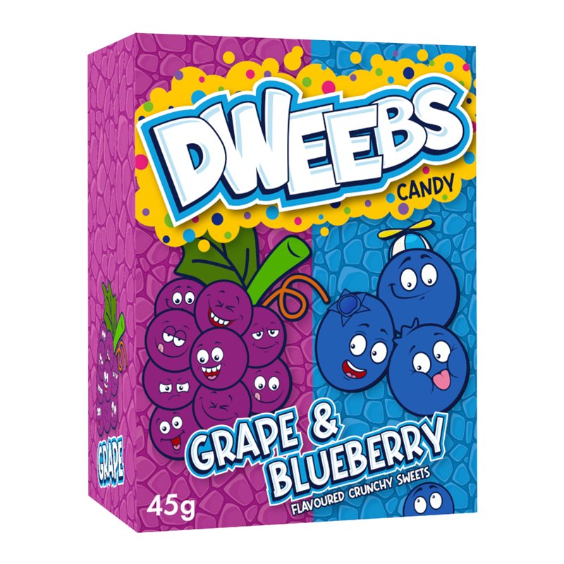 Dweebs- Grape & Blueberry - Kaboom Kandy