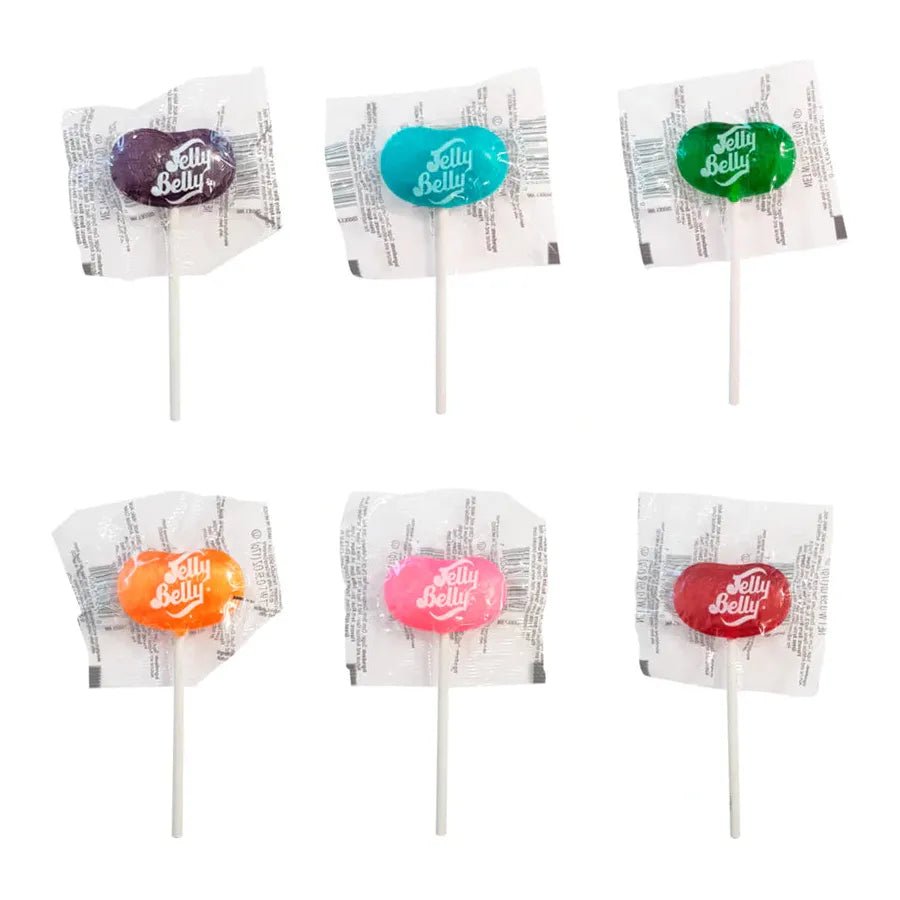 Jelly Belly Lollipops - Assorted 6 Pack - Kaboom Kandy