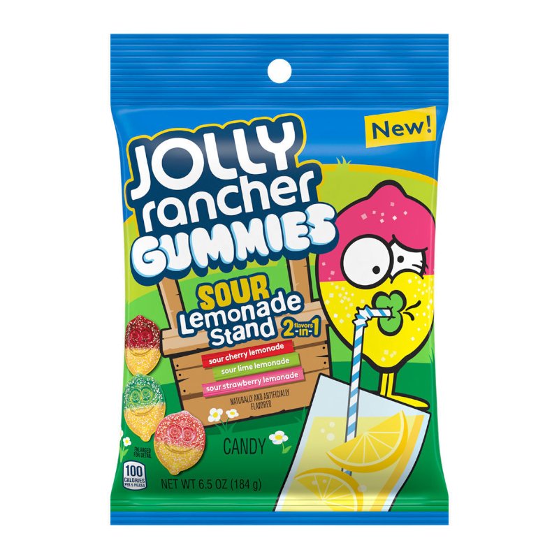 Jolly Rancher Gummies Sour Lemonade - Kaboom Kandy