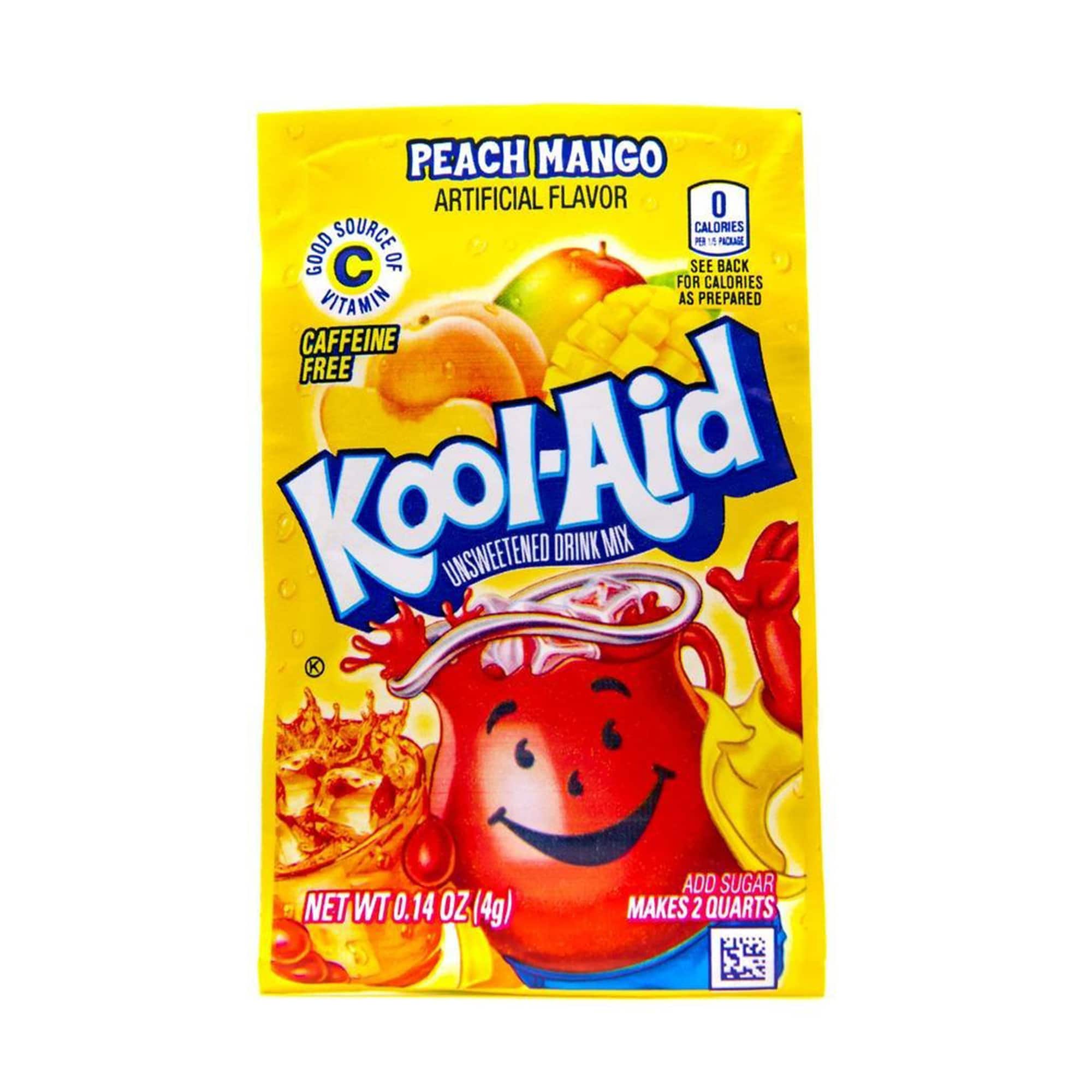 Kool-Aid Peach Mango Unsweetened Drink Mix - Kaboom Kandy