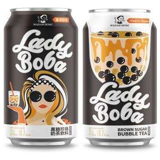 Madam Hong Lady Boba - Brown Sugar Bubble Tea - Kaboom Kandy