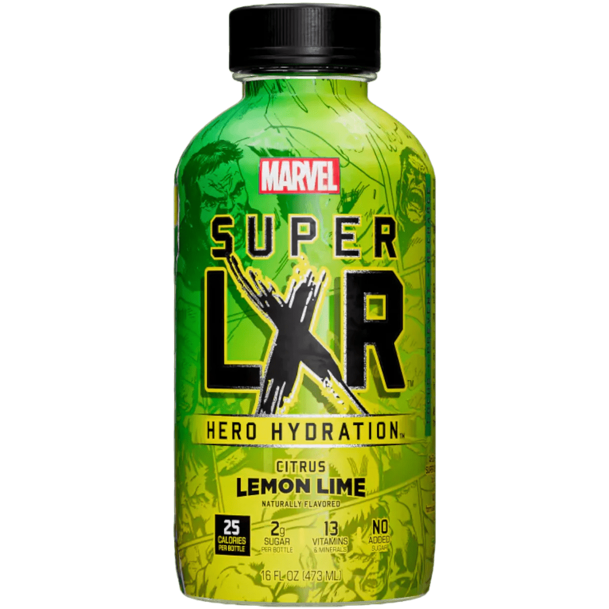 Marvel Super LXR Hero Hydration - Citrus Lemon Lime ( Incredible Hulk) - Kaboom Kandy