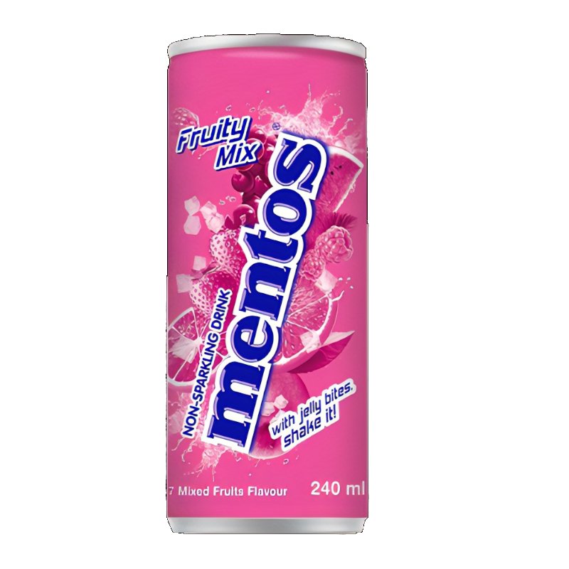 Mentos Fruity Mix Soda With Jelly Bits - Kaboom Kandy