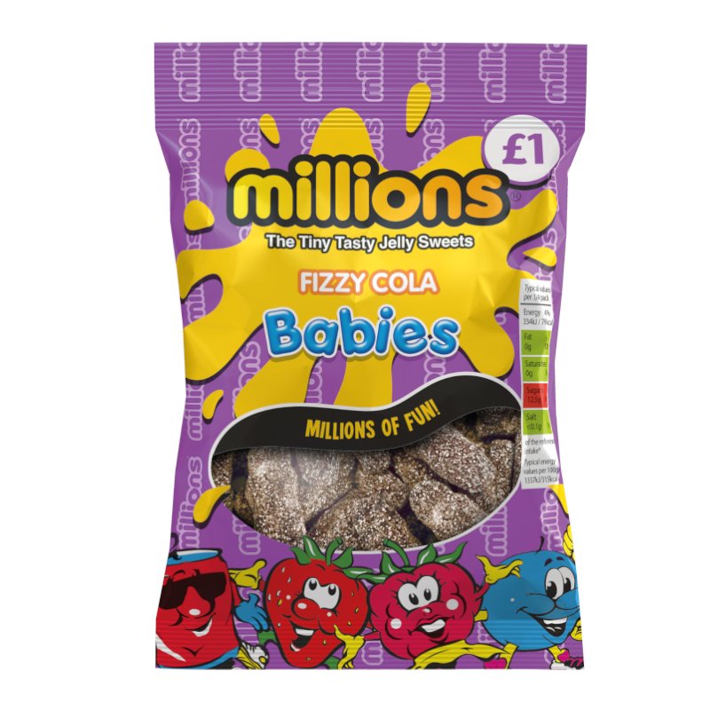 Millions - Fizzy Cola Babies - Kaboom Kandy