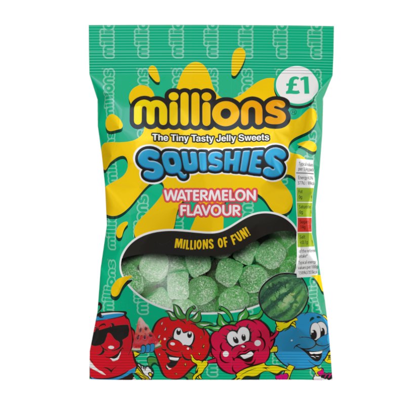 Millions- Squishes Watermelon - Kaboom Kandy