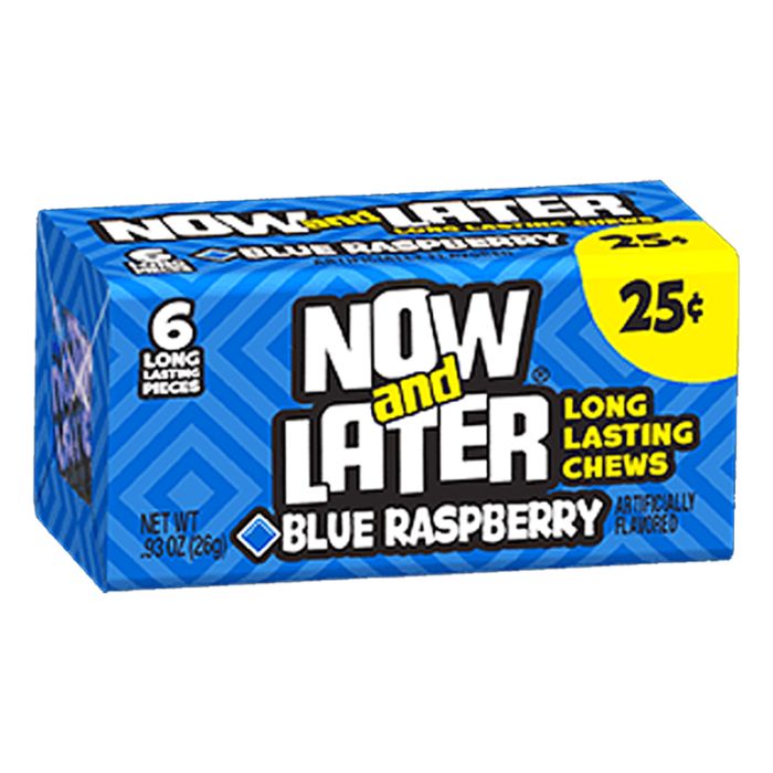 Now and Later Blue Raspberry - Kaboom Kandy