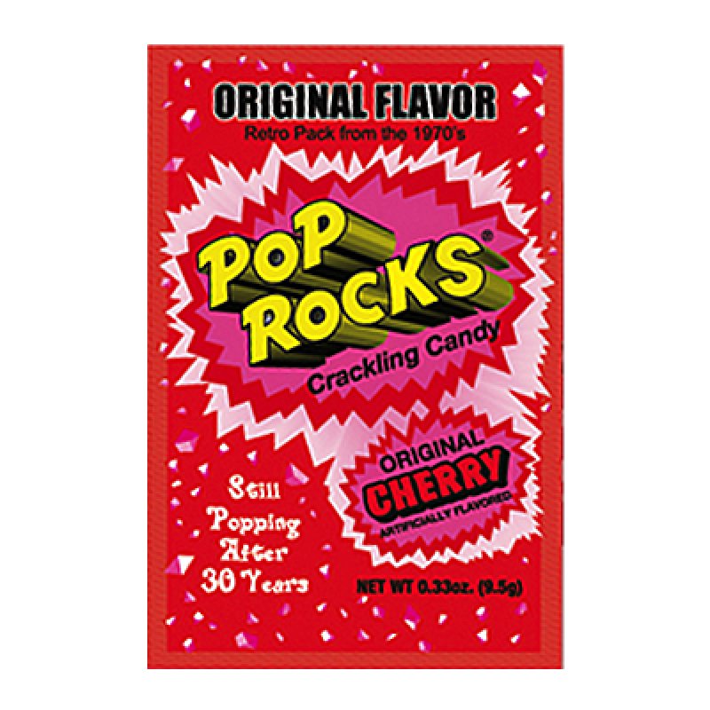 Pop Rocks - Retro Original Cherry - Kaboom Kandy