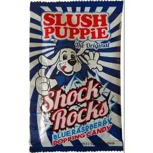 Slush Puppie - Shock Rocks Blue Raspberry - Kaboom Kandy