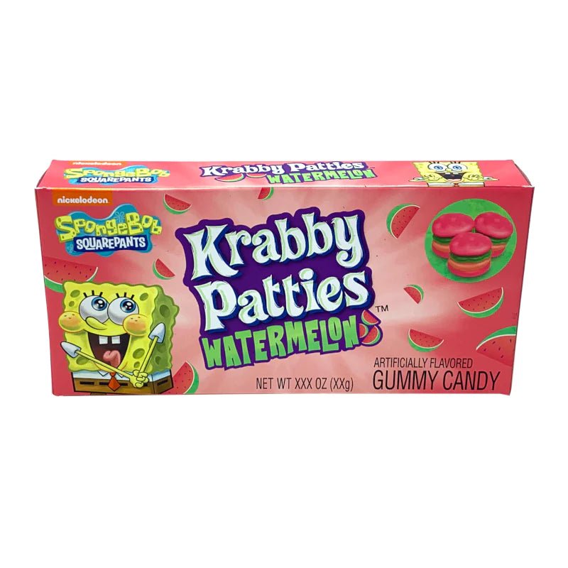 Spongebob Squarepants - Krabby Patties Watermelon - Kaboom Kandy