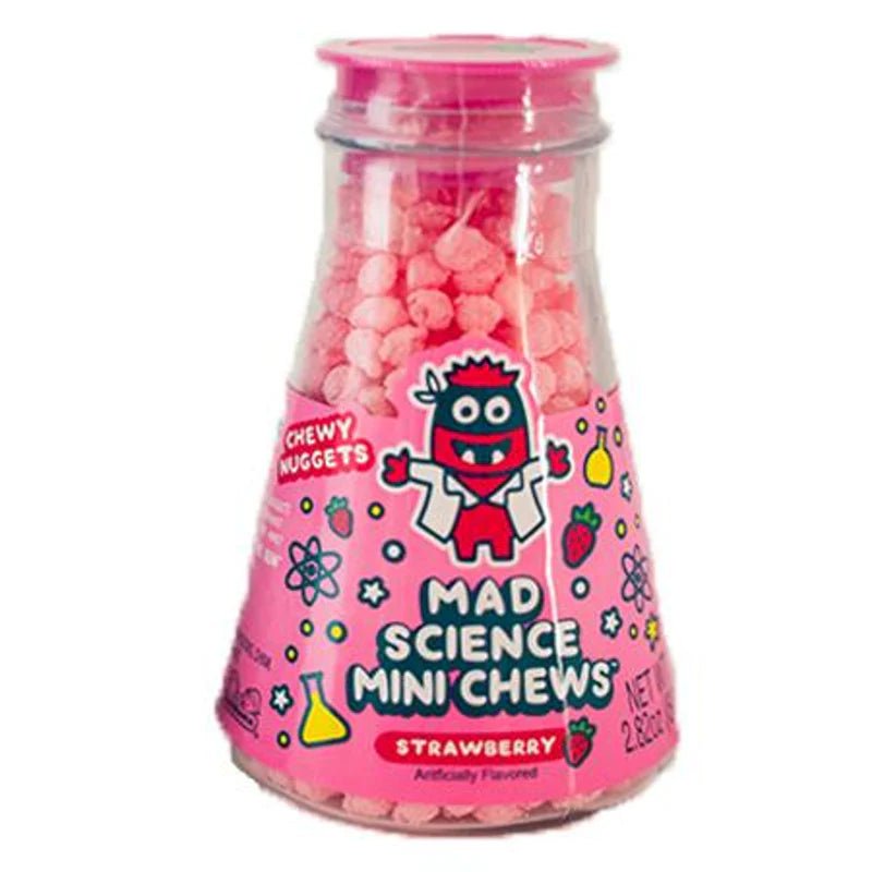 Sweet Bandit Mad Science Mini Strawberry Chews - Kaboom Kandy