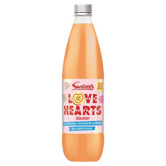 Swizzles Love Hearts Squash - Kaboom Kandy