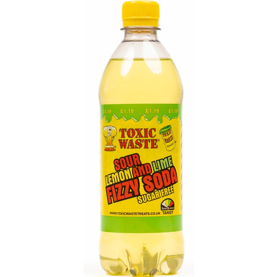 Toxic Waste - Lemon Soda Fizzy Soda - Kaboom Kandy