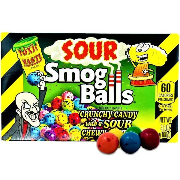 Toxic Waste- Sour Smog Balls - Kaboom Kandy