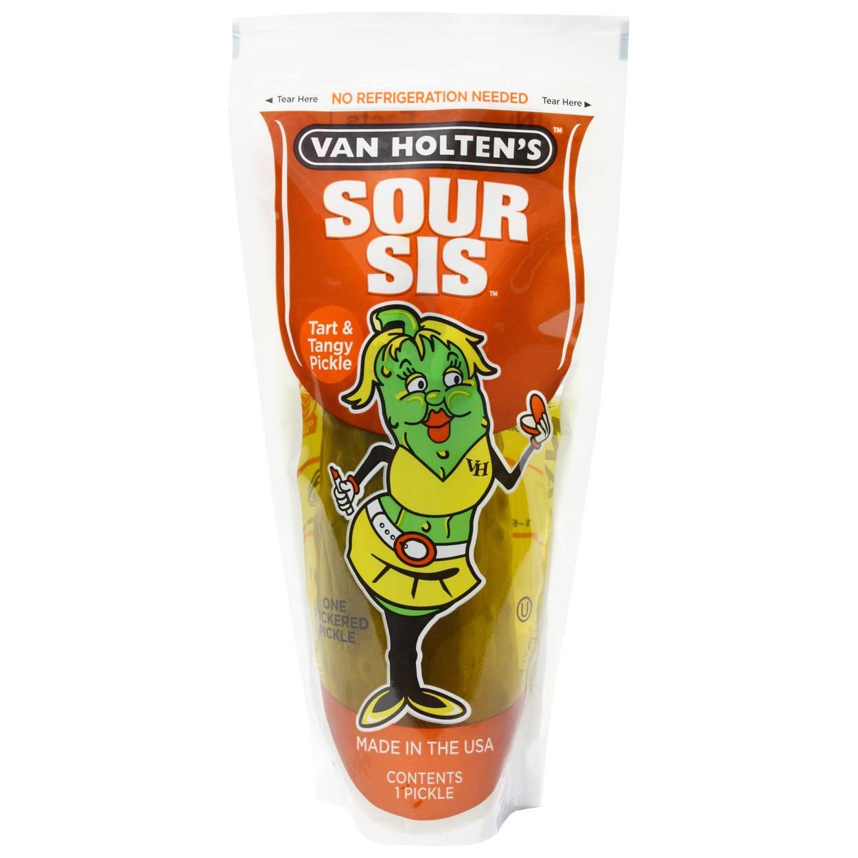 Van Holten's Sour Sis Pickle - Kaboom Kandy