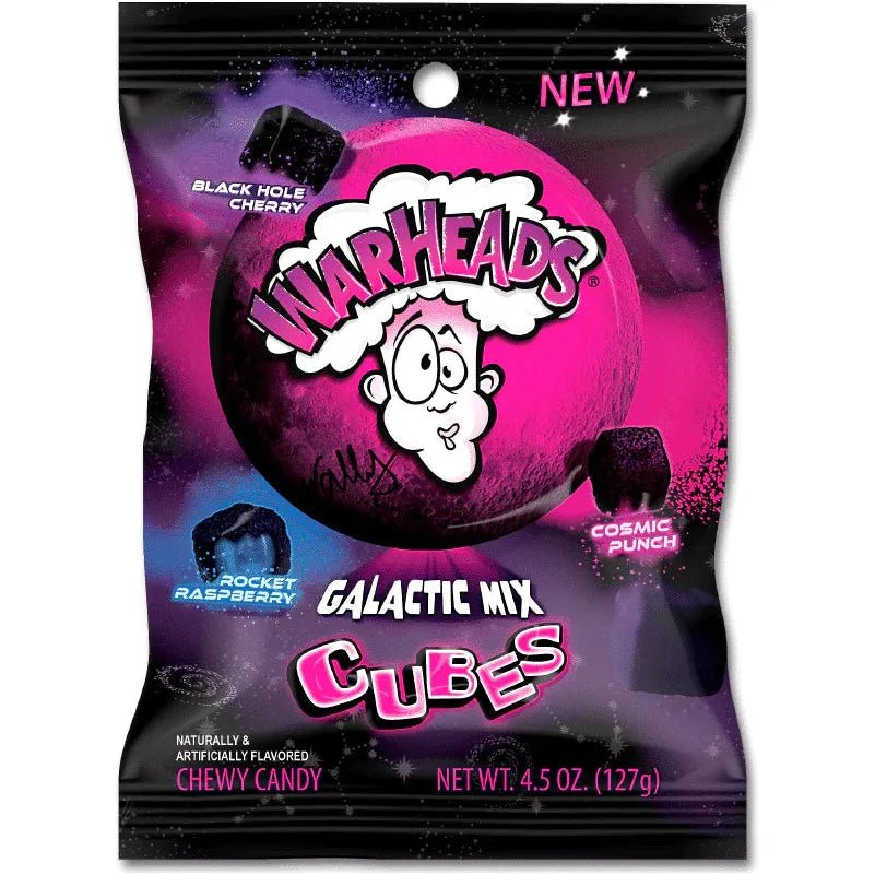 Warheads - Galactic Cubes Bag - Kaboom Kandy