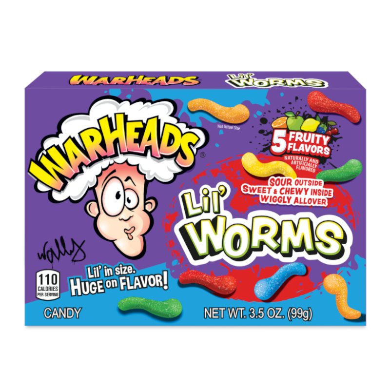 Warheads - Lil' Worms - Kaboom Kandy