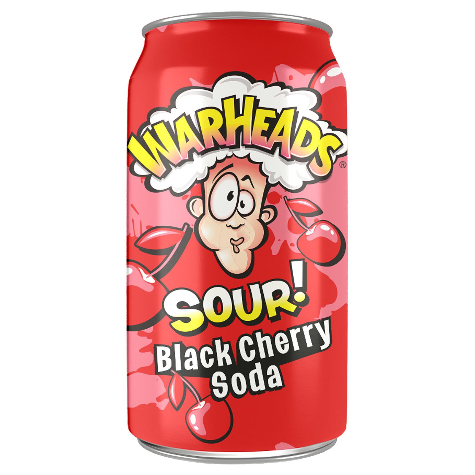 Warheads - Sour Black Cherry Soda - Kaboom Kandy