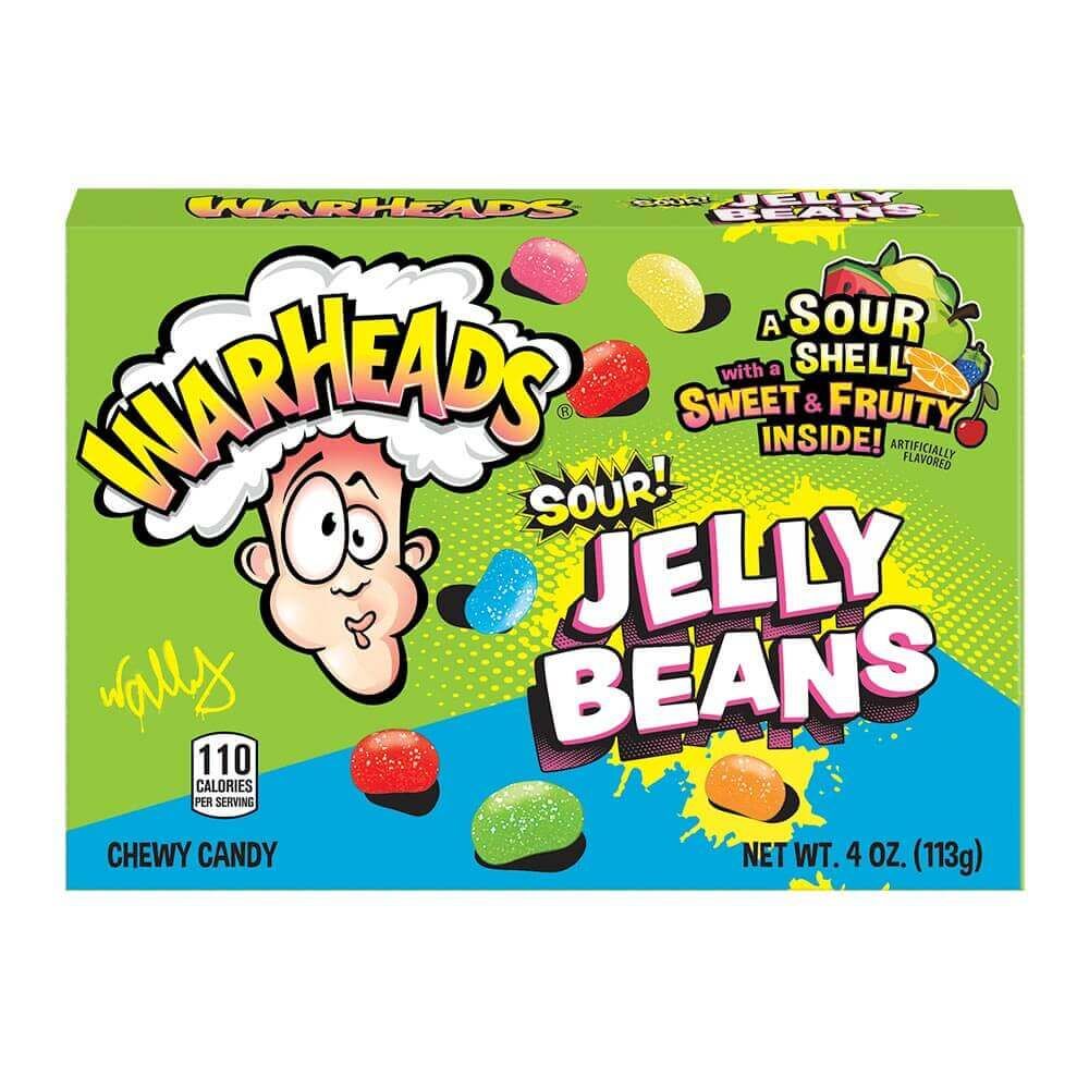 Warheads Sour Jelly Beans - Kaboom Kandy