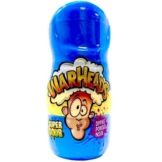 Warheads - Super Sour Thumb Dippers Blue Raspberry - Kaboom Kandy