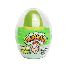 Warheads Super Sour - Twist And Shake Eggo Lime - Kaboom Kandy