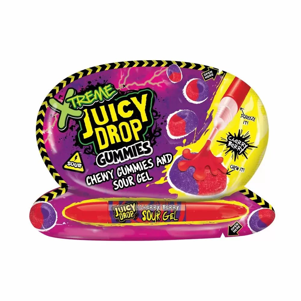 XTREME Juicy Drop Gummies Cherry Berry - Kaboom Kandy